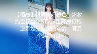 【精品】抖音少妇暮色，浓妆约会粉丝，KTV露出开房打炮，正是如狼似虎的年龄，真是个荡妇 (1)