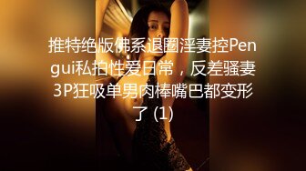 推特绝版佛系退圈淫妻控Pengui私拍性爱日常，反差骚妻3P狂吸单男肉棒嘴巴都变形了 (1)