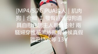 [MP4/5.7G]PUA達人｜肌肉狗｜合輯 Ⅰ 豐臀巨乳母狗道具自慰色誘主人暴肏內射 兩騷婦穿性感黑絲撅臀靜候真假雞巴插穴等 13V