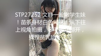 STP27252 文静一脸嫩学生妹！苗条身材白色网袜！从下往上视角拍摄，多毛骚穴掰开，揉捏贫乳奶子诱惑