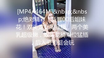 [MP4/ 464M]&nbsp;&nbsp;绝对精彩！新晋00后姐妹花！双头龙女同互插，两个美乳超级嫩，双头龙骑乘位猛插，后入姿势挺会玩