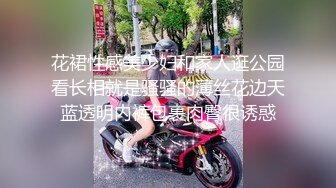 花裙性感美少妇和家人逛公园看长相就是骚骚的薄丝花边天蓝透明内裤包裹肉臀很诱惑