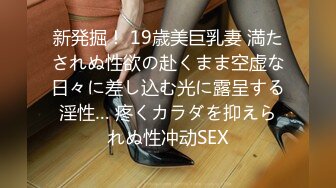 新発掘！ 19歳美巨乳妻 満たされぬ性欲の赴くまま空虚な日々に差し込む光に露呈する淫性… 疼くカラダを抑えられぬ性冲动SEX