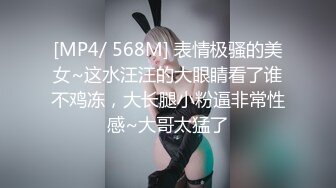 [MP4/ 568M] 表情极骚的美女~这水汪汪的大眼睛看了谁不鸡冻，大长腿小粉逼非常性感~大哥太猛了