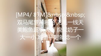 [MP4/ 87M]&nbsp;&nbsp;双马尾萝莉啪啪 无毛一线天美鲍鱼超级诱惑 貌似奶子一大一小 难道平时就捻一个